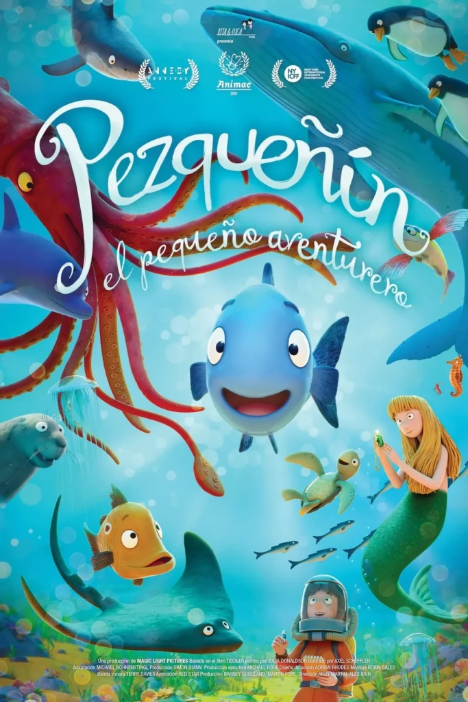 🐠 Pezqueñín, el Pequeño Aventurero Ver Película Online Completa – Animación Familiar 2025 Estreno 🌊